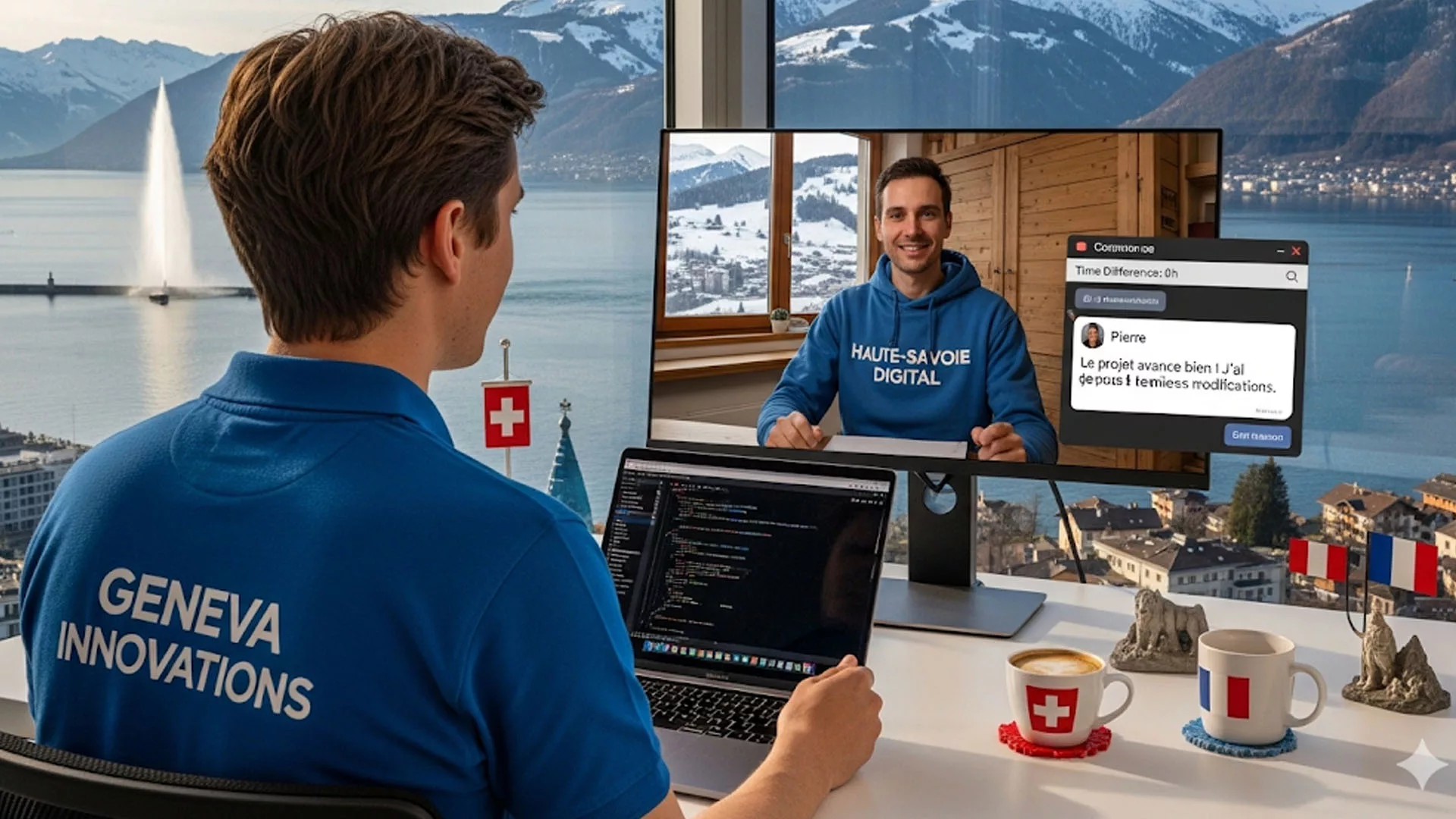 externaliser la création de son site web en Haute-Savoie quand on est à Genève
