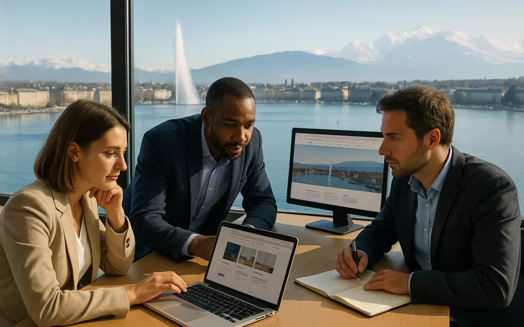 Création de site web à Genève : quelles sont les meilleures solutions pour les PME en 2025 ?